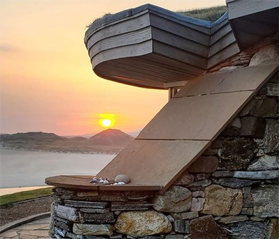 Sunset over Uig